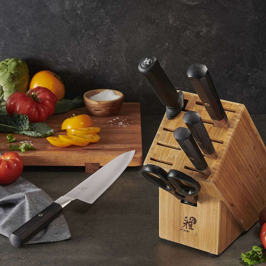 Cutlery * | Best Sale Miyabi Koh 7-Pc Knife Block Set