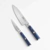 Cutlery * | Cheap Online Cangshan Kita Blue 2-Piece Starter Set