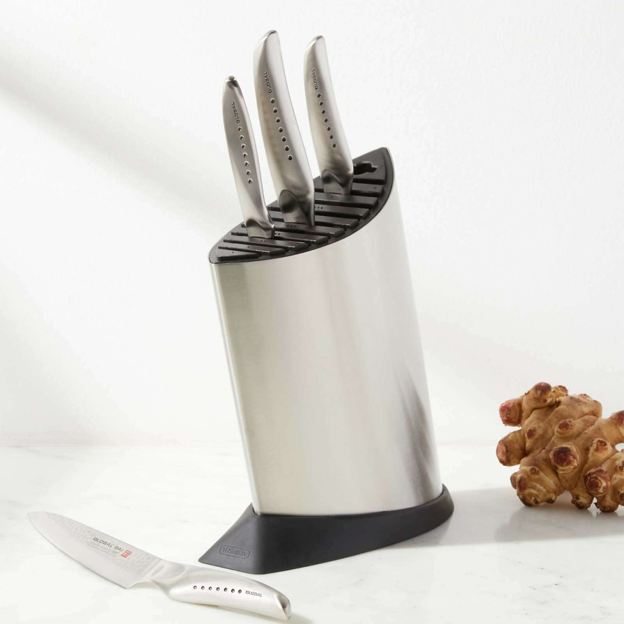 Cutlery * | Excellent Quality Global Sai 5-Piece Block Set