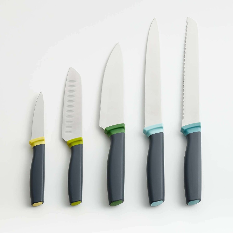 Cutlery * | With Discount Joseph Joseph 6-Piece Elevate Knife Set With Bamboo Wood Block