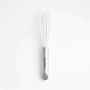 Kitchen Tools & Accessories * | Online Sale Crate & Barrel White Silicone And Stainless Steel 8 Whisk