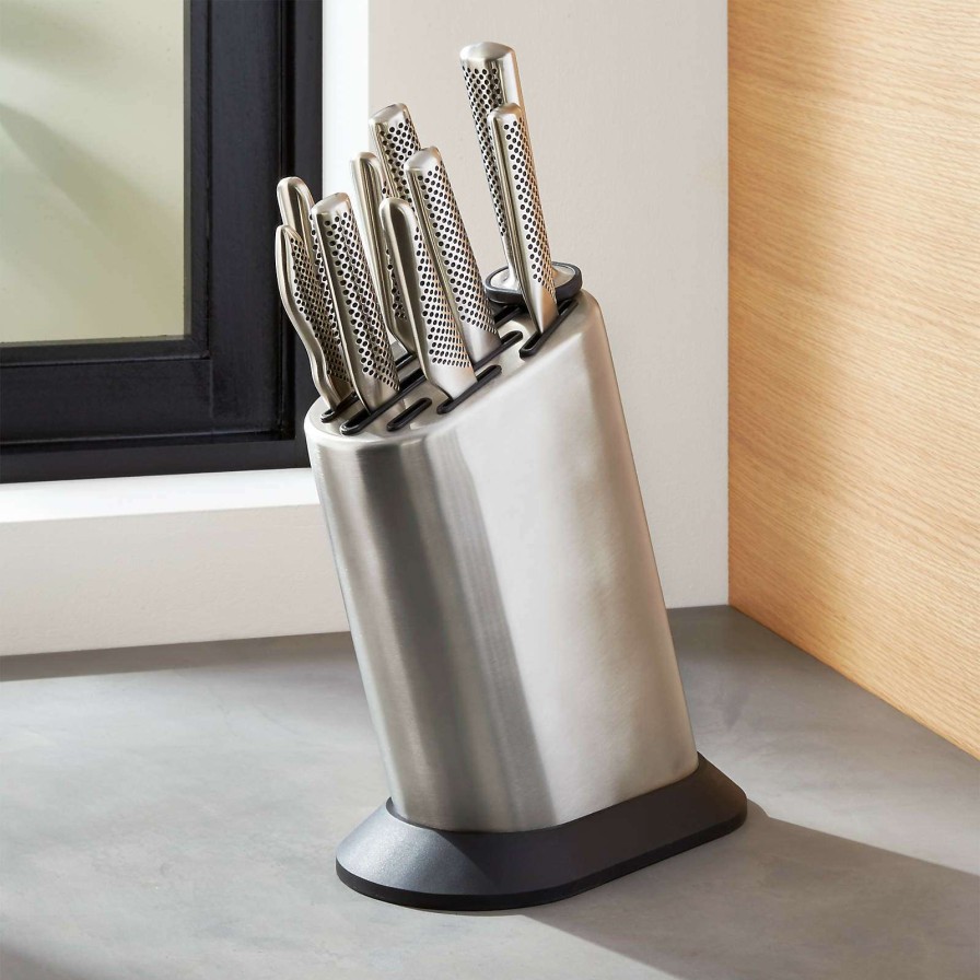 Cutlery * | Official Global Classic 10-Piece Knife Block Set