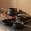 Cookware * | Official All-Clad Ha1 Hard-Anodized Non-Stick 10-Piece Cookware Set