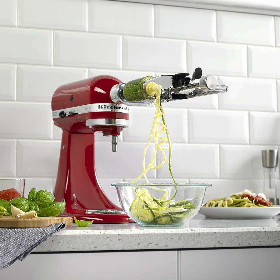 Appliances & Electrics * | Online Kitchenaid Stand Mixer 5-Piece Spiralizer Plus Attachment Set